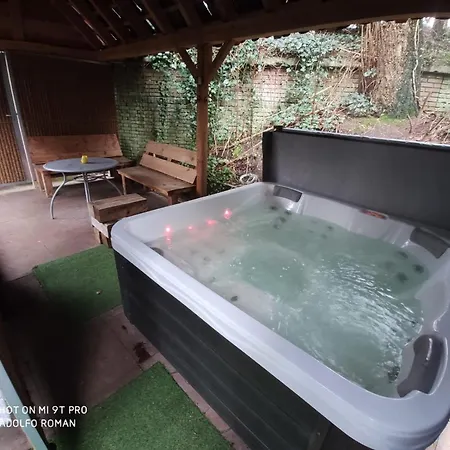 Bungalow Met Prive Jacuzzie Lunteren Extérieur photo